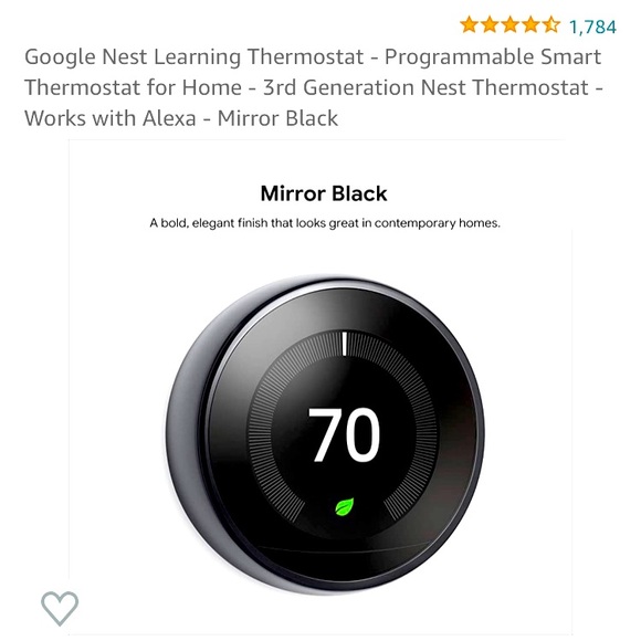 •Google Nest Learning Thermostat - Picture 4 of 14